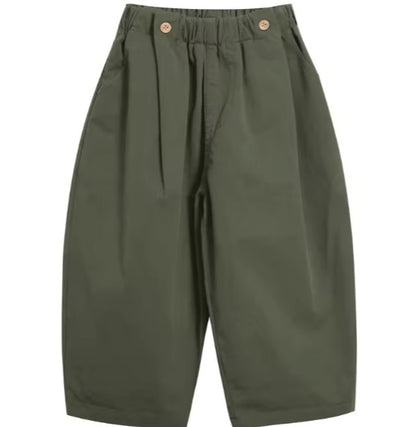Green Barrel trousers Cargo