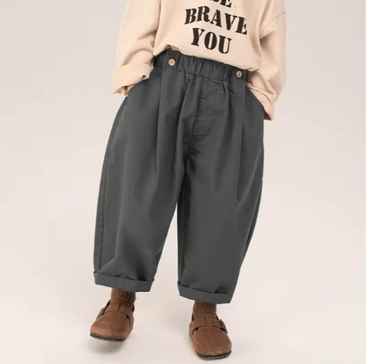 Green Barrel trousers Cargo